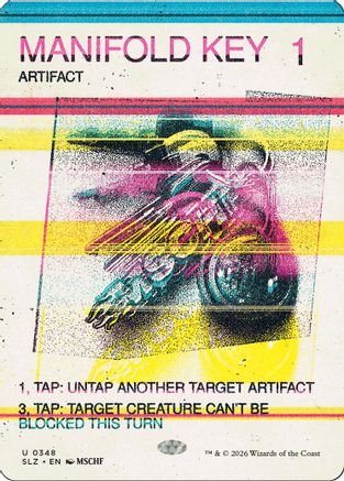 Manifold Key (0348)  [Secret Lair x MSCHF: The Zeta Set]