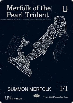 Merfolk of the Pearl Trident (0145)  [Secret Lair x MSCHF: The Zeta Set]