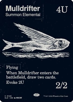 Mulldrifter (0146)  [Secret Lair x MSCHF: The Zeta Set]