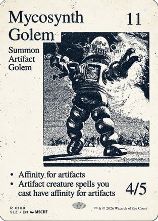 Mycosynth Golem (0108)  [Secret Lair x MSCHF: The Zeta Set]