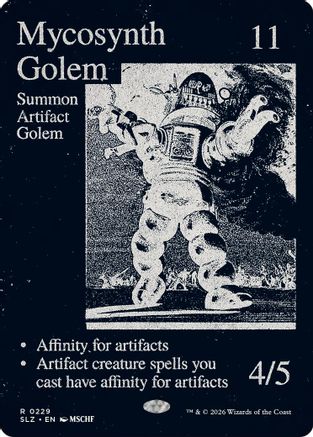 Mycosynth Golem (0229)  [Secret Lair x MSCHF: The Zeta Set]
