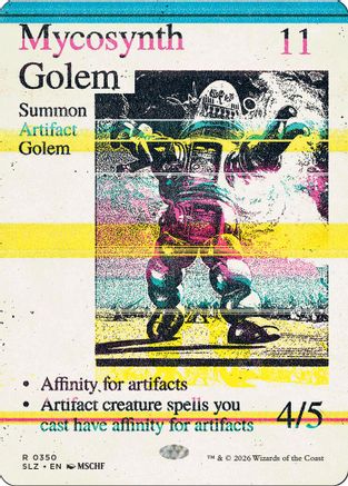 Mycosynth Golem (0350)  [Secret Lair x MSCHF: The Zeta Set]