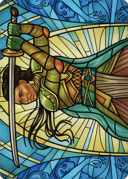Shanna, Purifying Blade // Shanna, Purifying Blade  [Dominaria United Art Series] (Borderless)
