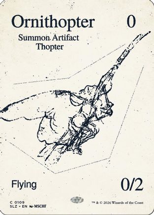 Ornithopter (0109)  [Secret Lair x MSCHF: The Zeta Set]