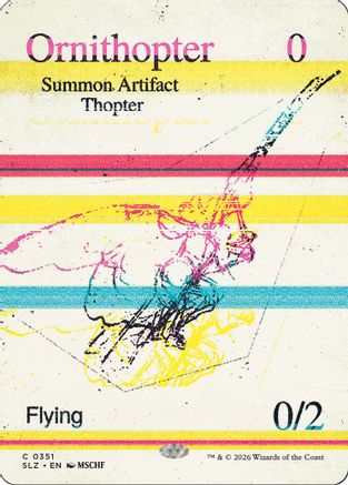 Ornithopter (0351)  [Secret Lair x MSCHF: The Zeta Set]