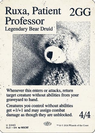 Ruxa, Patient Professor (0083)  [Secret Lair x MSCHF: The Zeta Set]