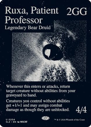 Ruxa, Patient Professor (0204)  [Secret Lair x MSCHF: The Zeta Set]