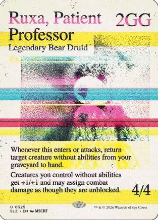 Ruxa, Patient Professor (0325)  [Secret Lair x MSCHF: The Zeta Set]