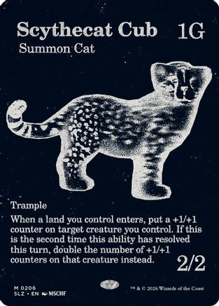 Scythecat Cub (0206)  [Secret Lair x MSCHF: The Zeta Set]