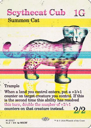 Scythecat Cub (0327)  [Secret Lair x MSCHF: The Zeta Set]