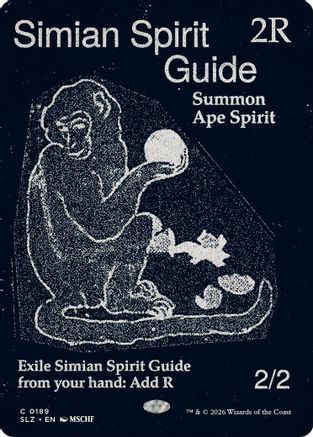 Simian Spirit Guide (0189)  [Secret Lair x MSCHF: The Zeta Set]