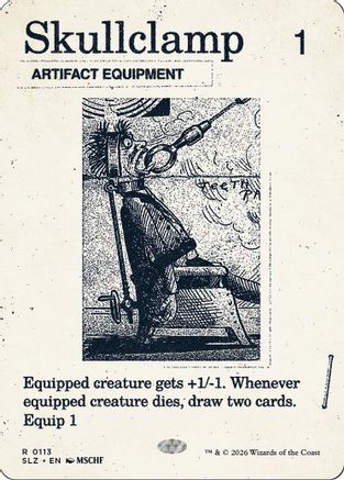 Skullclamp (0113)  [Secret Lair x MSCHF: The Zeta Set]