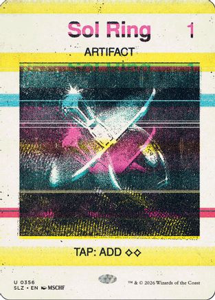 Sol Ring (0356)  [Secret Lair x MSCHF: The Zeta Set]