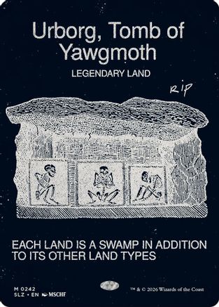 Urborg, Tomb of Yawgmoth (0242)  [Secret Lair x MSCHF: The Zeta Set]