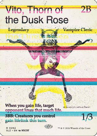 Vito, Thorn of the Dusk Rose (0294)  [Secret Lair x MSCHF: The Zeta Set]