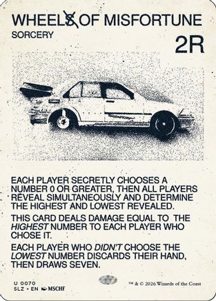 Wheel of Misfortune (070)  [Secret Lair x MSCHF: The Zeta Set]