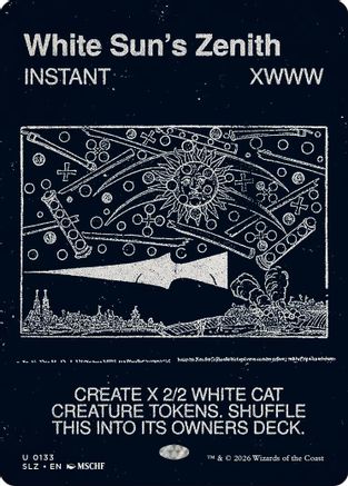 White Sun's Zenith (0133)  [Secret Lair x MSCHF: The Zeta Set]