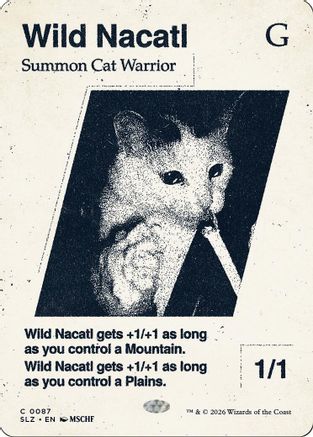 Wild Nacatl (0087)  [Secret Lair x MSCHF: The Zeta Set]