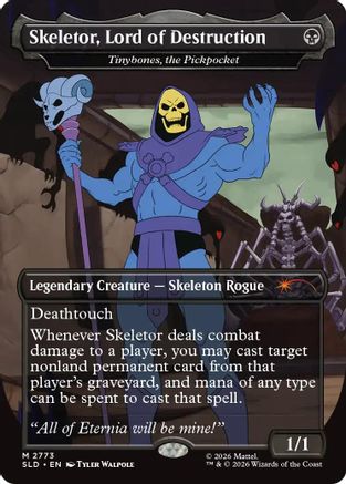 Skeletor, Lord of Destruction - Tinybones, the Pickpocket  [Secret Lair Drop Series]