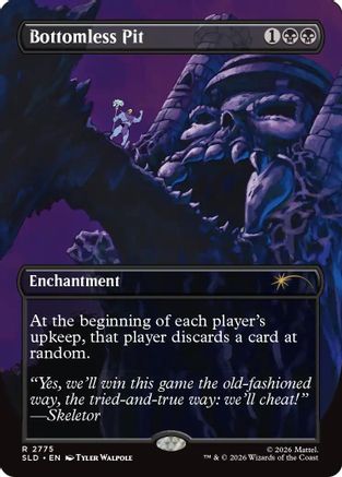 Bottomless Pit (2775)  [Secret Lair Drop Series] Foil
