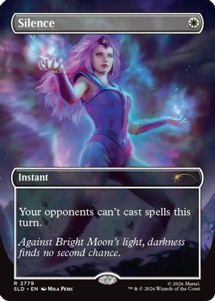 Silence (2779)  [Secret Lair Drop Series] Foil