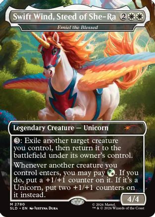 Swift Wind, Steed of She-Ra - Emiel the Blessed  [Secret Lair Drop Series]