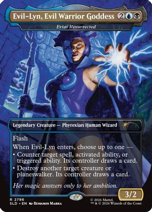 Evil-Lyn, Evil Warrior Goddess - Ertai Resurrected  [Secret Lair Drop Series] Foil