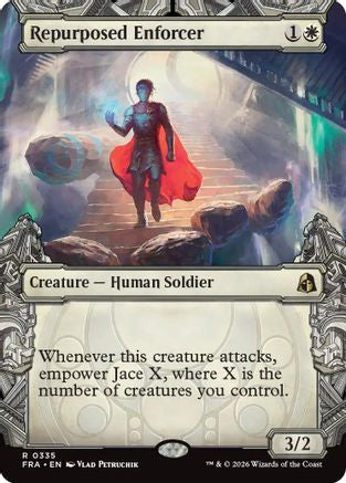 Repurposed Enforcer (Showcase)  [Reality Fracture] Foil