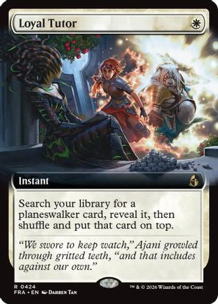 Loyal Tutor (Extended Art)  [Reality Fracture] Foil