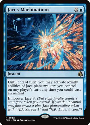 Jace's Machinations  [Reality Fracture] Foil
