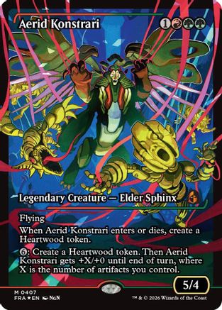 Aerid Konstrari (Showcase) (0407)  [Reality Fracture] Foil