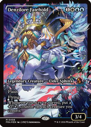 Denzilore Fatehold (Showcase) (0408)  [Reality Fracture] Foil