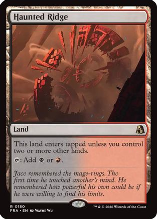 Haunted Ridge  [Reality Fracture] Foil
