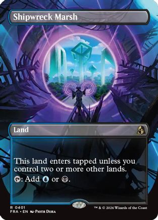 Shipwreck Marsh (Borderless)  [Reality Fracture] Foil