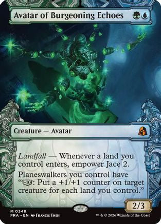 Avatar of Burgeoning Echoes (Showcase) (0348)  [Reality Fracture] Foil