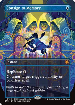 Consign to Memory (Borderless)  [Special Guests] Foil