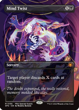 Mind Twist (Borderless)  [Special Guests] Foil