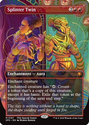 Splinter Twin (Borderless)  [Special Guests] Foil