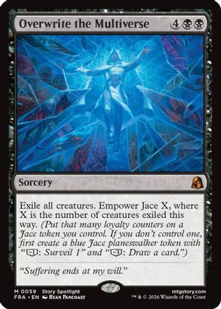 Overwrite the Multiverse  [Reality Fracture] Foil