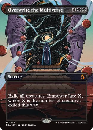 Overwrite the Multiverse (Borderless)  [Reality Fracture] Foil