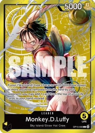 Monkey.D.Luffy (OP15-098) (Luffy Deck) (OP15-098) - [Set Sail Deck Set] Foil