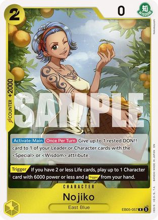 Nojiko (EB05-057) - [Extra Booster: One Piece Heroine's Edition Vol. 2] Foil