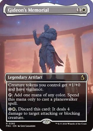 Gideon's Memorial (Borderless)  [Reality Fracture] Foil