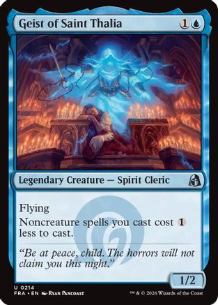 Geist of Saint Thalia  [Reality Fracture] Foil