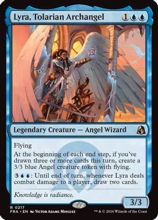 Lyra, Tolarian Archangel  [Reality Fracture]
