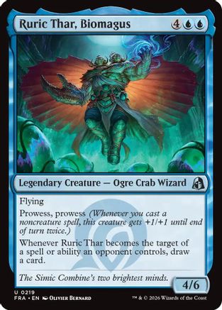 Ruric Thar, Biomagus  [Reality Fracture] Foil