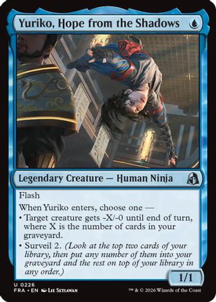 Yuriko, Hope from the Shadows  [Reality Fracture] Foil
