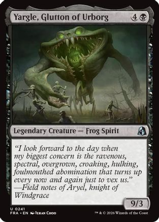 Yargle, Glutton of Urborg  [Reality Fracture]