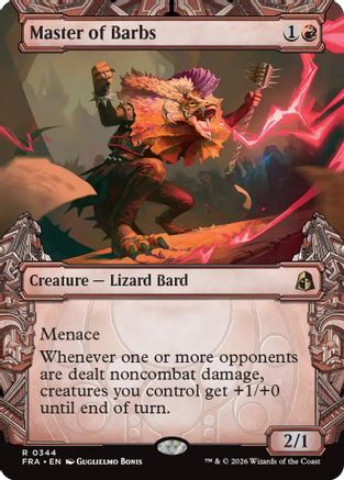 Master of Barbs (Showcase)  [Reality Fracture] Foil