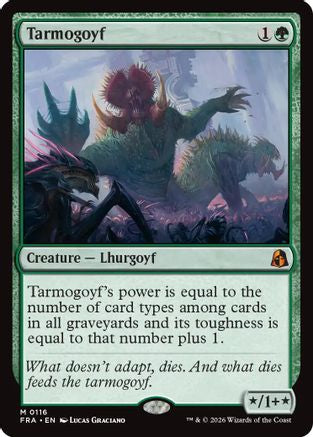 Tarmogoyf  [Reality Fracture] Foil